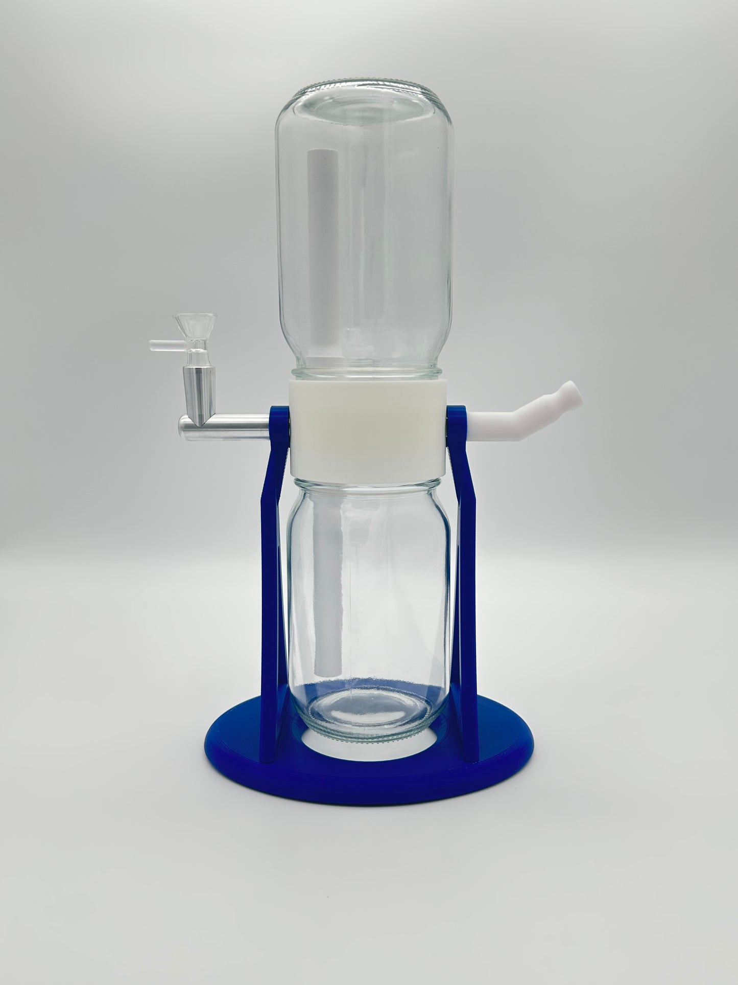 Ocean Blue / White Gravity Glass Infuser