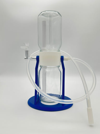 Ocean Blue / White Gravity Glass Infuser