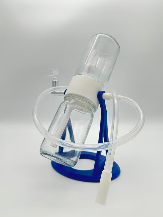 Ocean Blue / White Gravity Glass Infuser