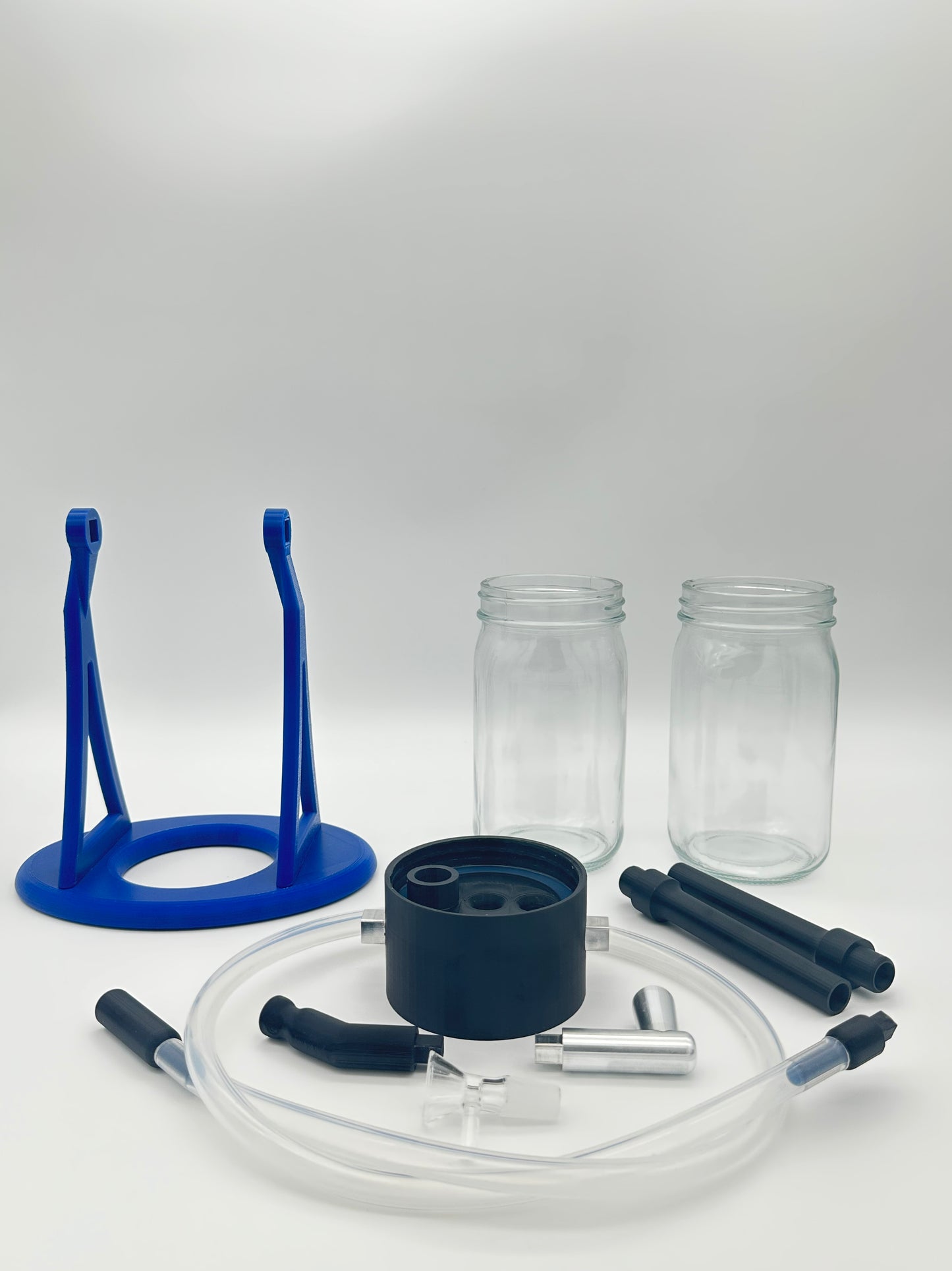 Ocean Blue / Black Gravity Glass Infuser