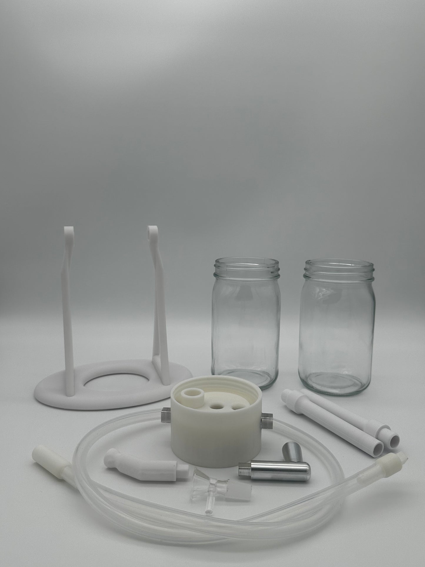 White / White Gravity Glass Infuser