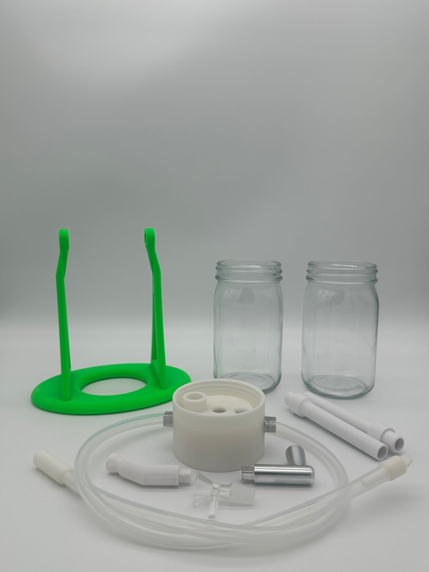 Neon Lime Green / White Gravity Infuser