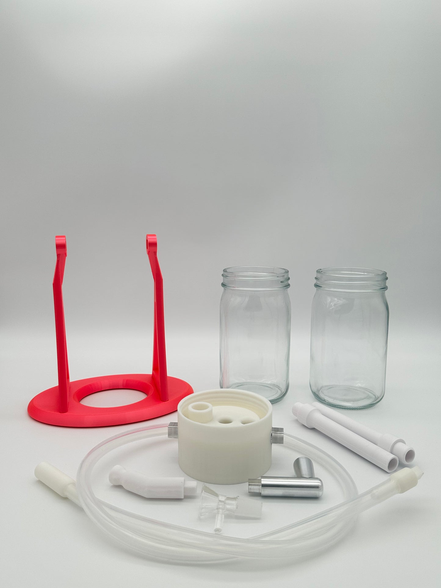 Neon Metallic Pink / White Gravity Infuser