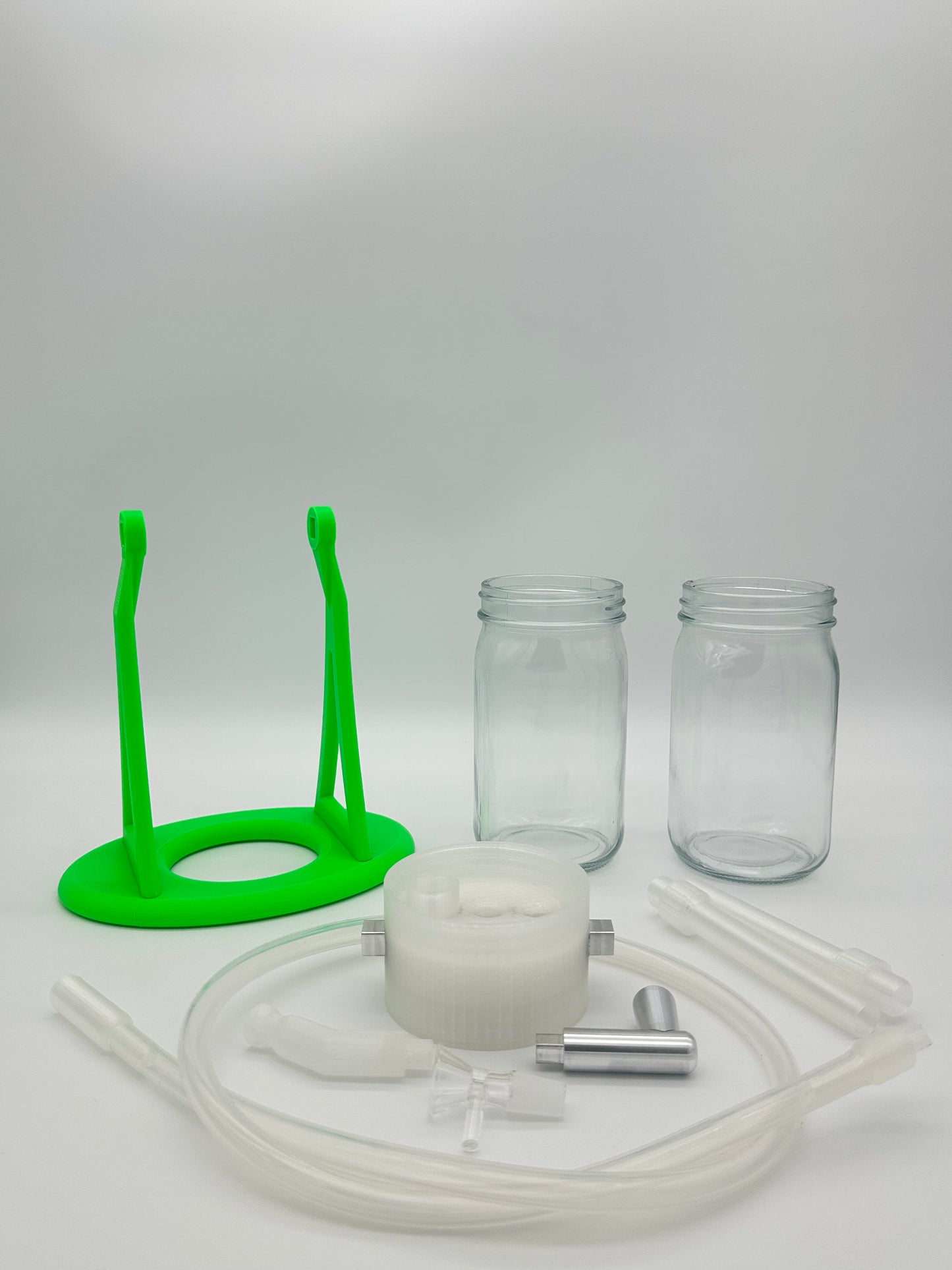 Neon Lime Green / Clear Gravity Infuser