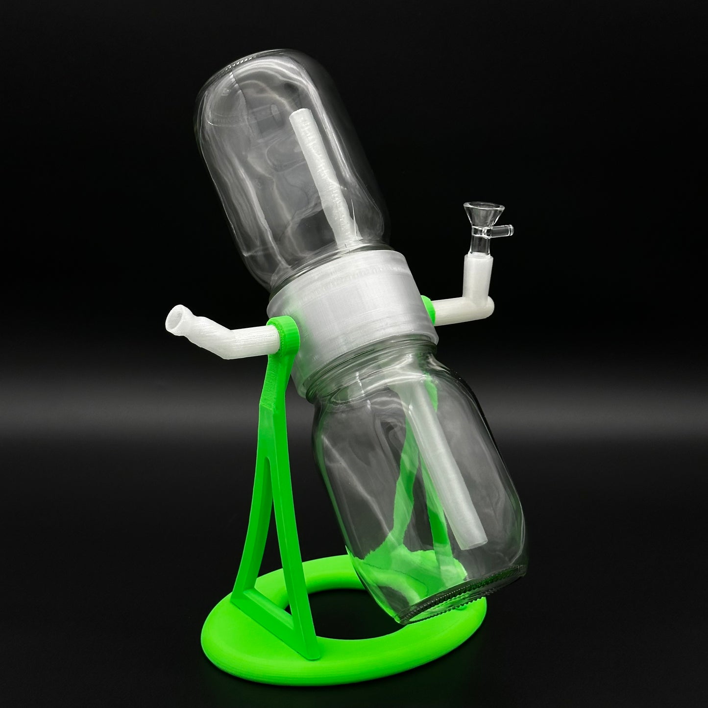 Neon Lime Green Gravity Bong